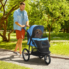 PawHut Pet Stroller for Small and Medium Dogs