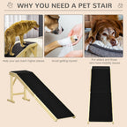 PawHut Dog Ramp for Bed