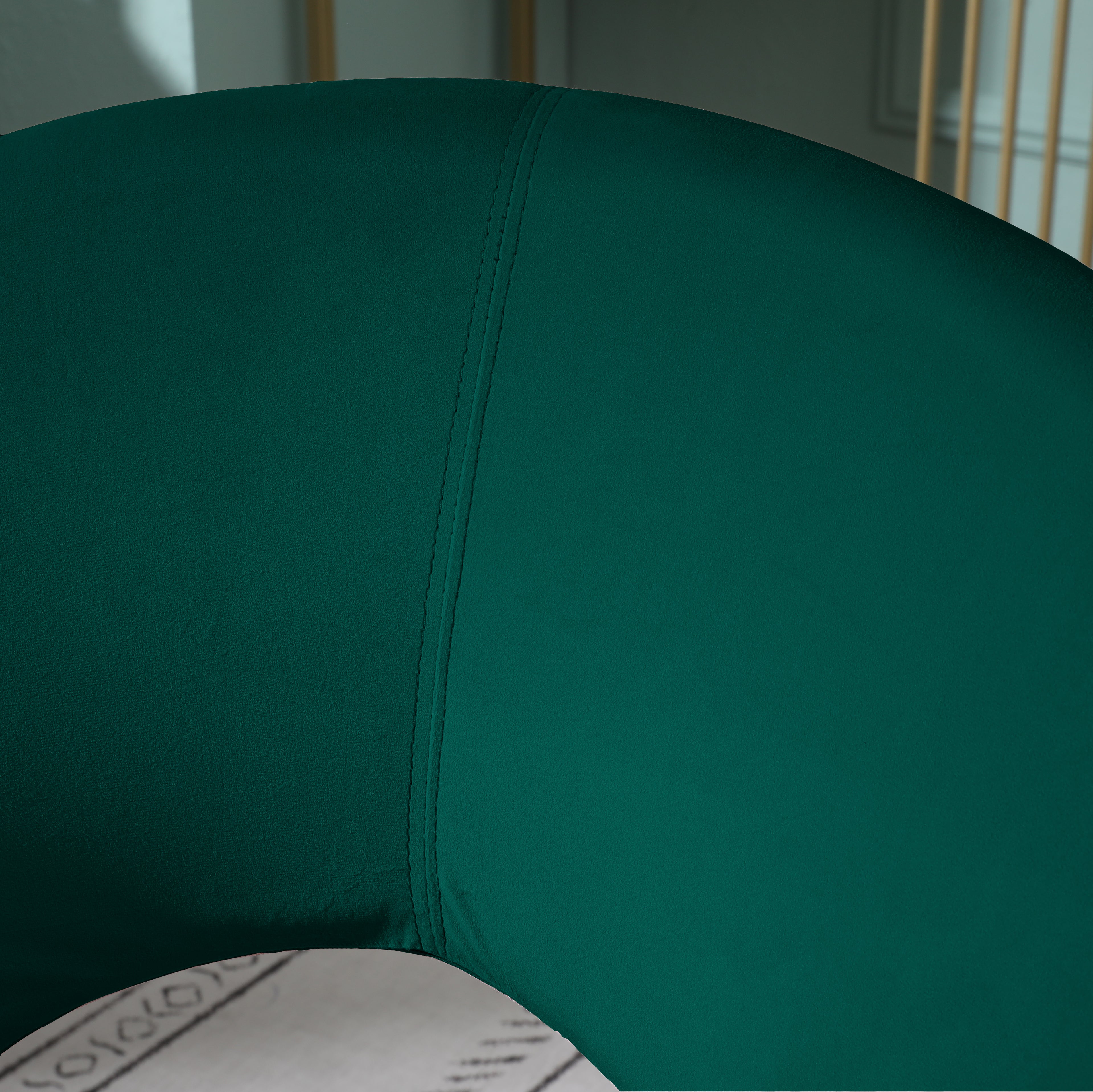 Slatina Green Silky Velvet Upholstered Accent Chair