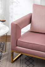 Lenola Contemporary Upholstered Accent Arm Chair