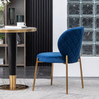 Amoa Contemporary Velvet Upholstery Dining Chair