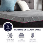 Bridgevine Home 11 Inch Renew Cooling Fast Responding Latex Foam Adult Mattress