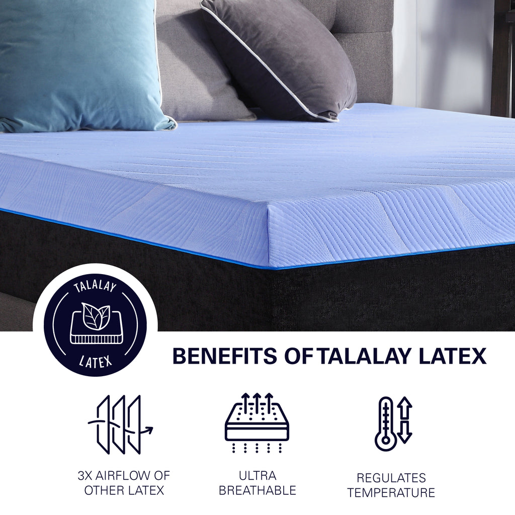 Bridgevine Home 12 Inch Refresh Flex Head Hybrid Mattress, King Size
