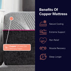 Bridgevine Home 11 inch Renew Cooling GelCare Memory Foam Mattress, King Size