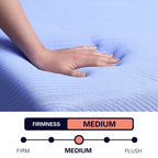 Bridgevine Home 12 Inch Refresh Hybrid Cooling GelCare Memory Foam and Coil Kids Mattress, Twin XL Size