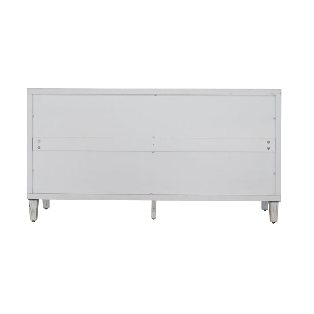 Accent Cabinet 4 Door Wooden Cabinet Sideboard Buffet Server