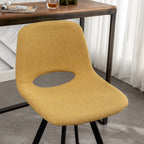 Porth Fabric Kitchen 28.25" Counter Height Stools, Set of 2