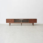 Walnut Color North America A Grade Solid TV Cabinet
