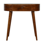 Solid Wood Albion Console, 1 Drawer, Chestnut