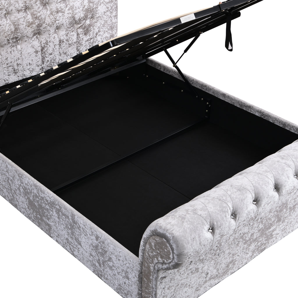 Hartfried Upholstered Storage Bed, Queen Size