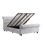 Hartfried Upholstered Storage Bed, Queen Size