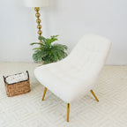 Aubrey French Boucle Lounge Chair