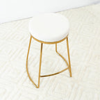 Jane 26" Mid-Century Modern Luxury Upholstered Stool