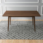 Mary Modern Style Solid Wood Rectangular Dining Kitchen Table