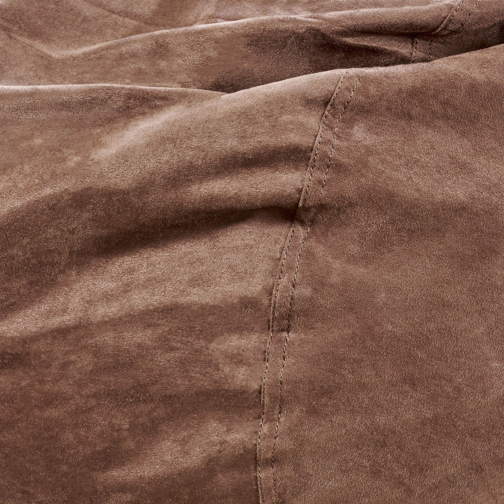 Jasper Traditional 8 Foot Cylindrical Suede Bean Bag