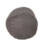 Michael 4 Foot Cylindrical Suede Bean Bag