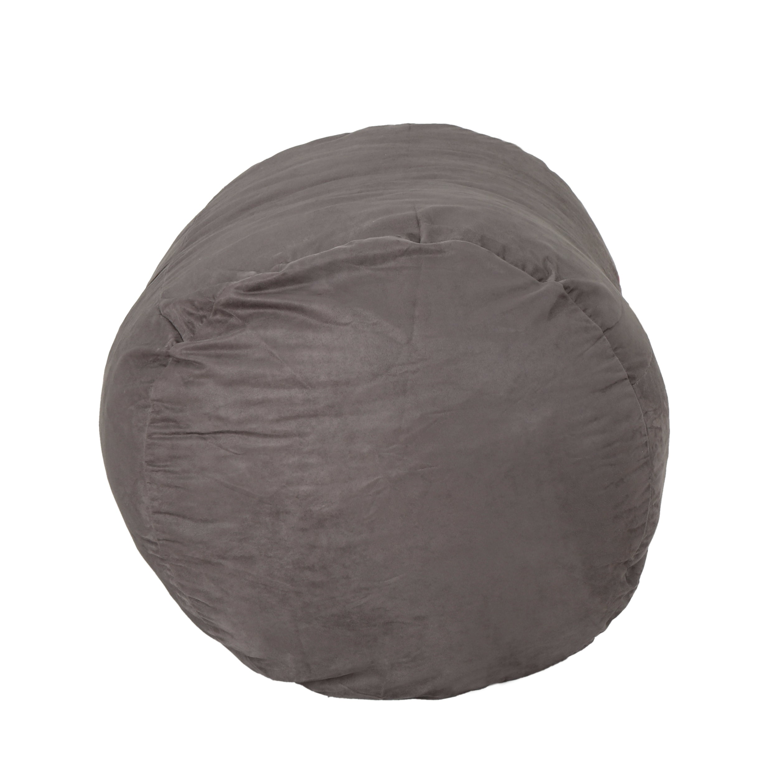 Michael 4 Foot Cylindrical Suede Bean Bag