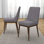 Kate Mid-Century Modern Dining Chair Set of 2