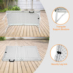 4ft Portable Folding Table - Maximum Weight 135KG