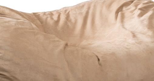 Marlin 6.5 Foot Suede Cylindrical Bean Bag - Tuscany