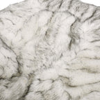 Negar 5 Foot Rounded Short Faux Fur Bean Bag