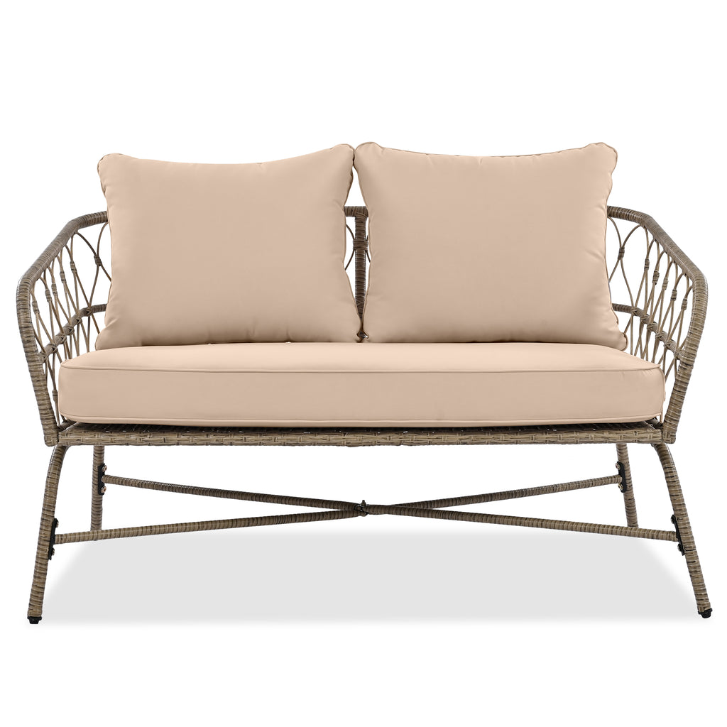 Bohemia-Inspired 4-Person Outdoor Seating Group