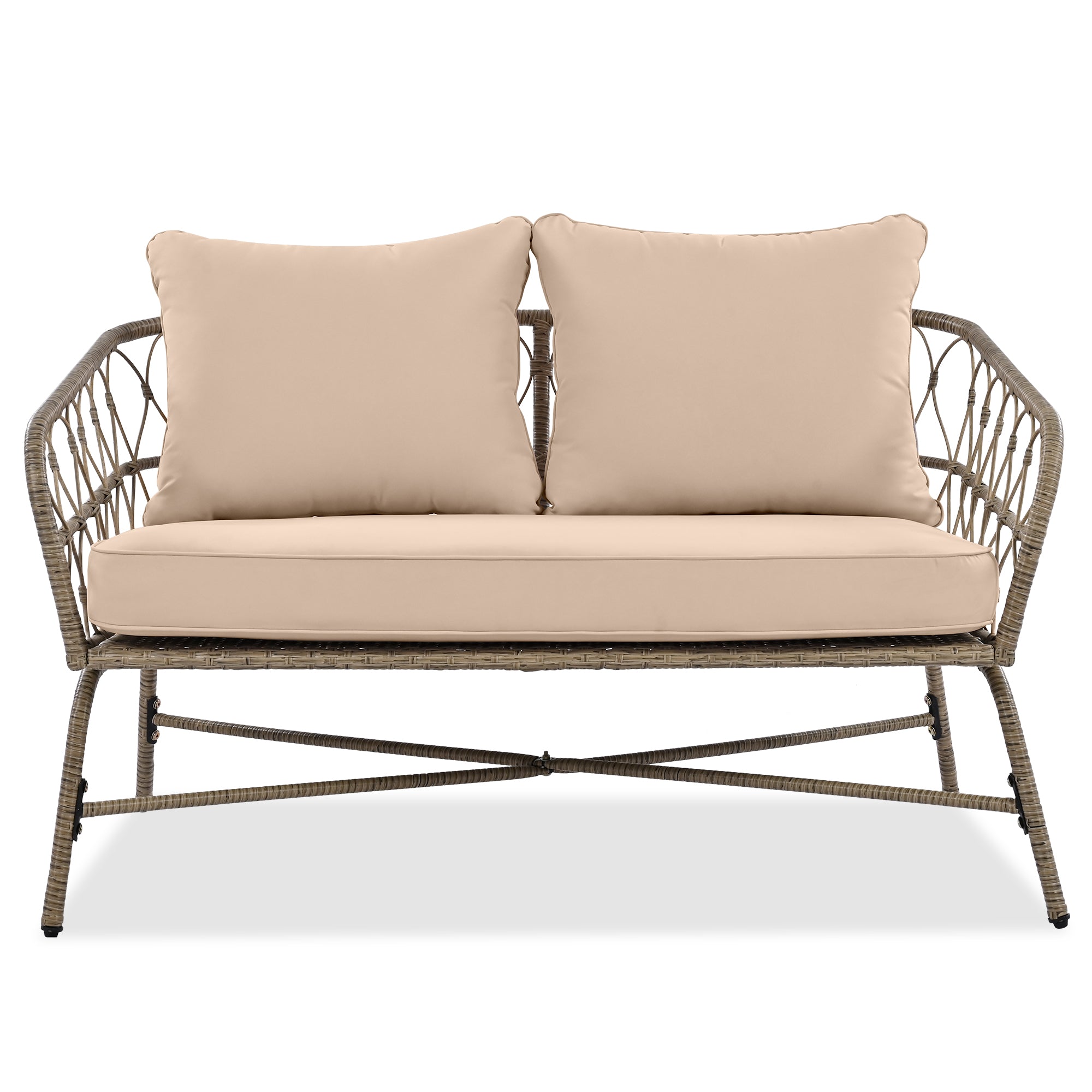 Bohemia-Inspired 4-Person Outdoor Seating Group