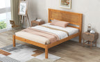 Twin Platform Bed Frame with Headboard