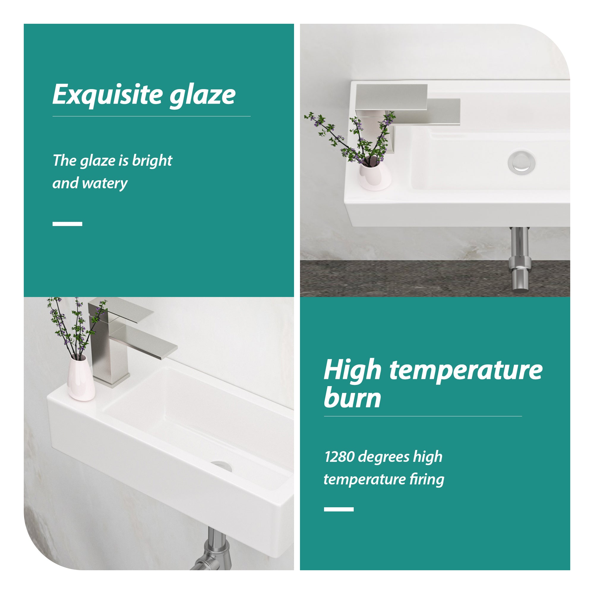 Premium Ceramic Bathroom Sink