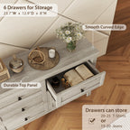 3-Pieces Bedroom Sets Queen Size Farmhouse Platform Bed - Antique Gray