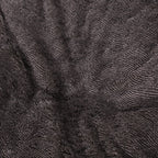 Lily Modern 5 Foot Faux Fur Cozy Bean Bag, Brown/Beige