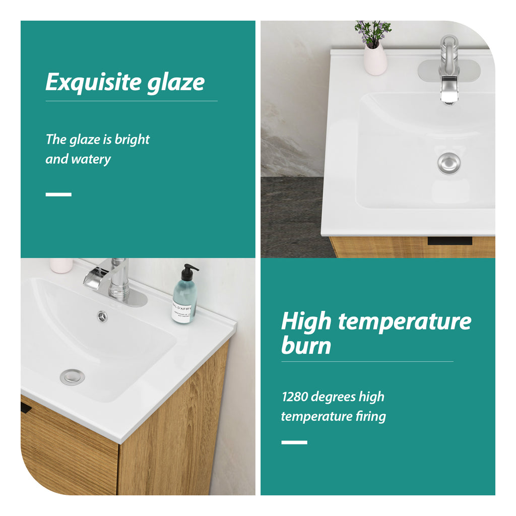 Premium Ceramic Bathroom Vanity Top