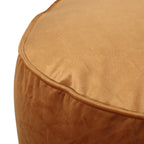 Shimon Cylinder Pouf, Apricot
