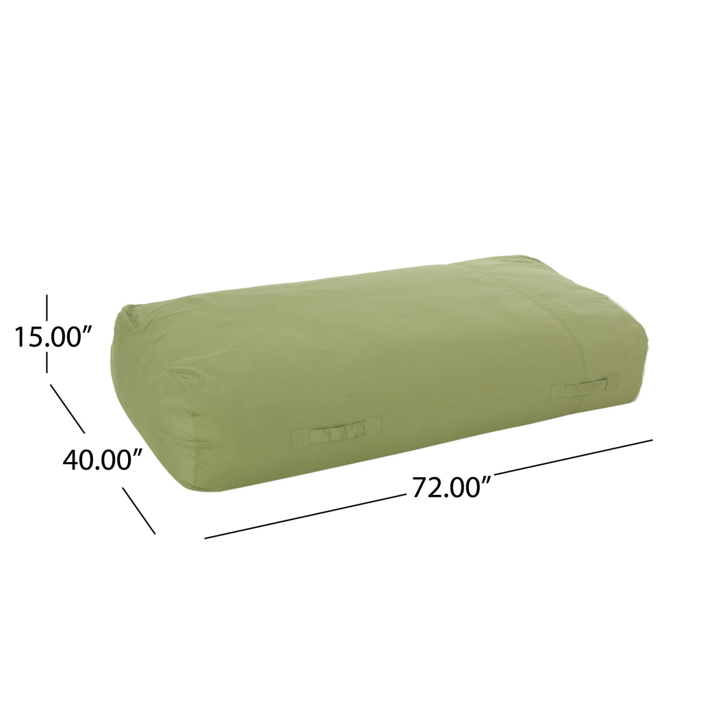 Kasper Water Resistant 6'x3' Lounger Bean Bag