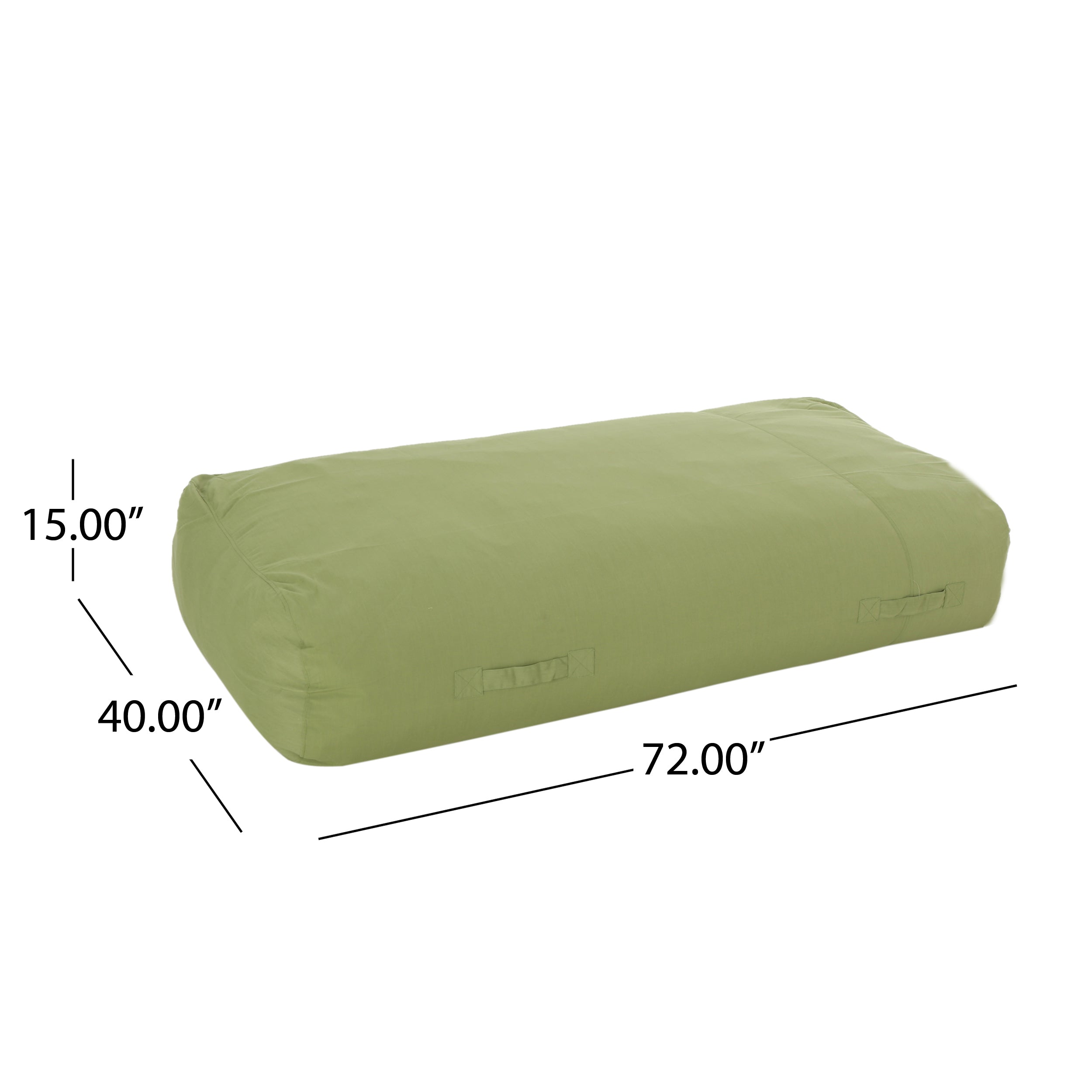 Kasper Water Resistant 6'x3' Lounger Bean Bag