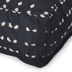 Dalm Fabric Square Pouf