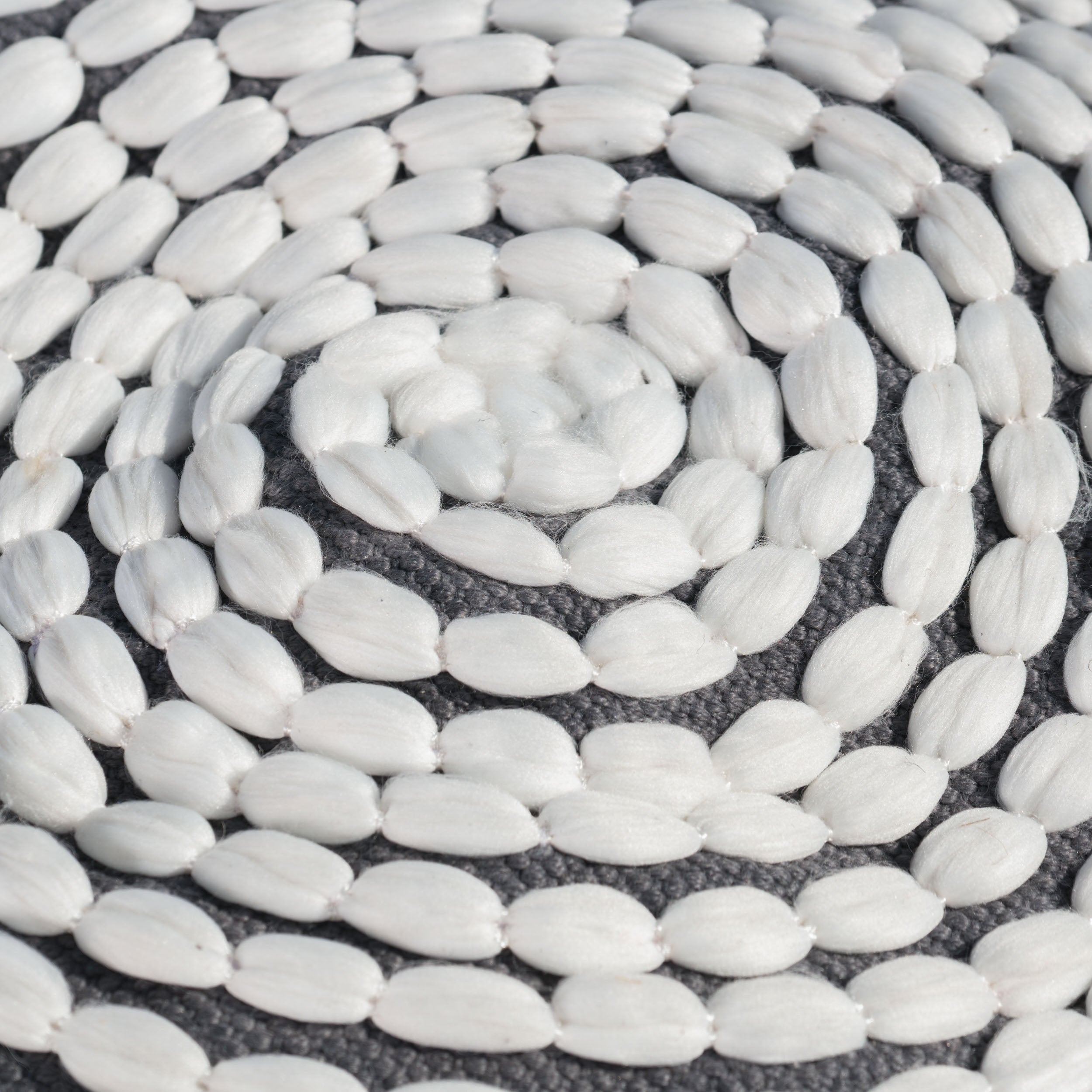 River Water Resistant Handcrafted Cylindrical Pouf