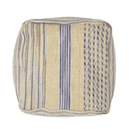 Western Handcrafted Fabric Pouf