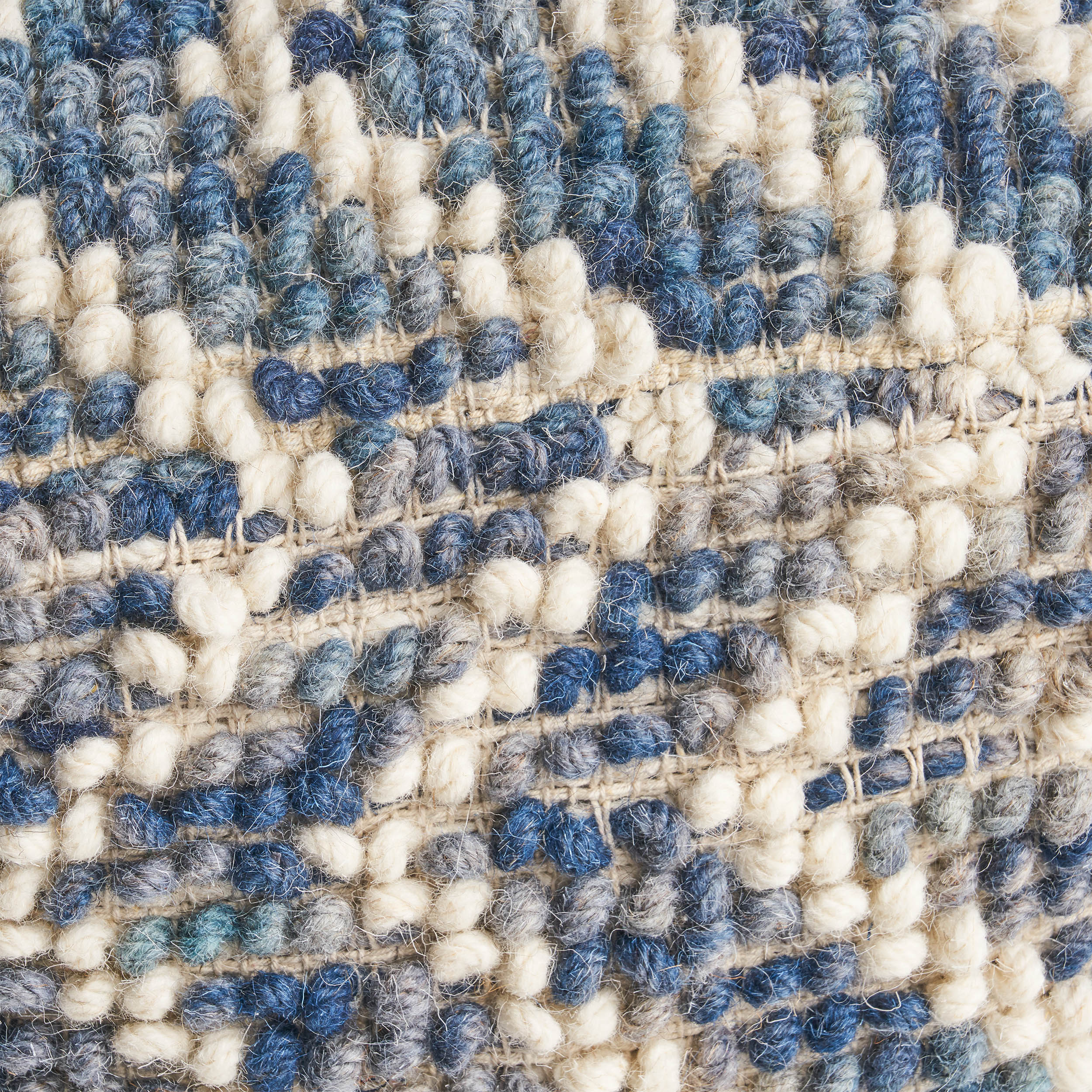 Alina Wool and Cotton Pouf