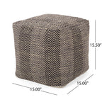 Barracuda Handcrafted Cotton Pouf