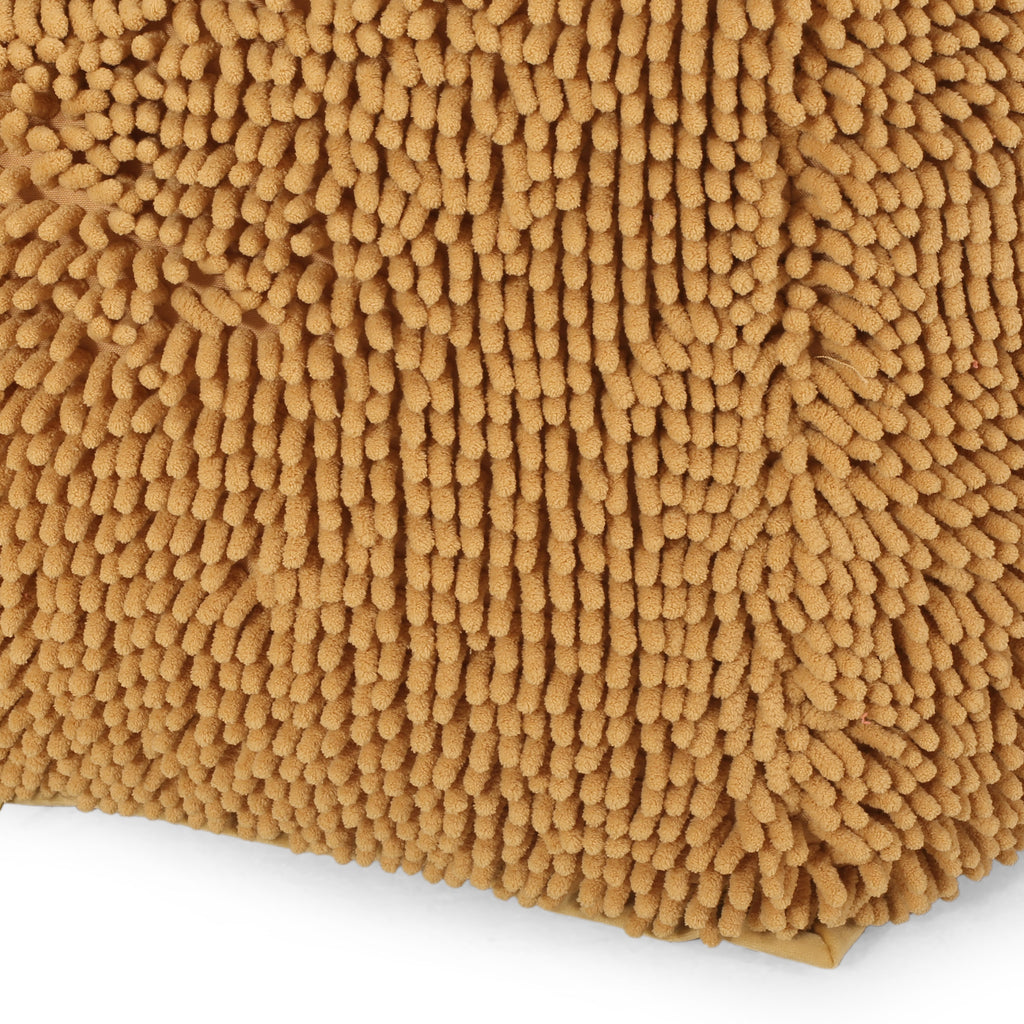 Spongy Microfiber Square Pouf