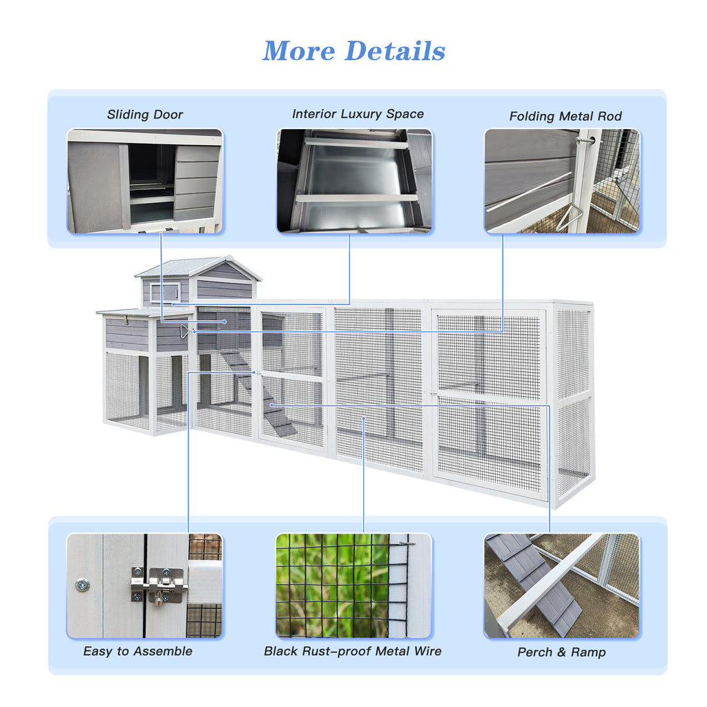 150" Extra Large Chicken Coop