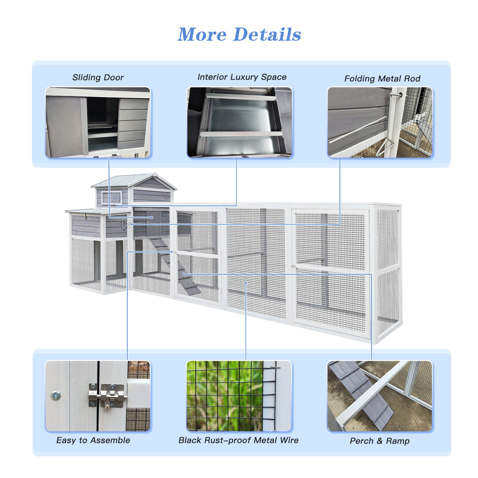 150" Extra Large Chicken Coop