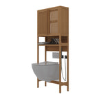 Bamboo Toilet Storage Rack