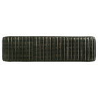 Espresso Upholstered Dining Bench