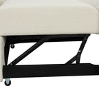 82.6" L-Shaped Sectional Pull Out Sofa Bed