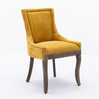 A&A Furniture Ultra Side Dining Chair Set of 2