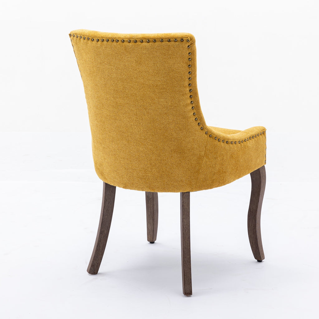 A&A Furniture Ultra Side Dining Chair Set of 2