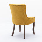 A&A Furniture Ultra Side Dining Chair Set of 2