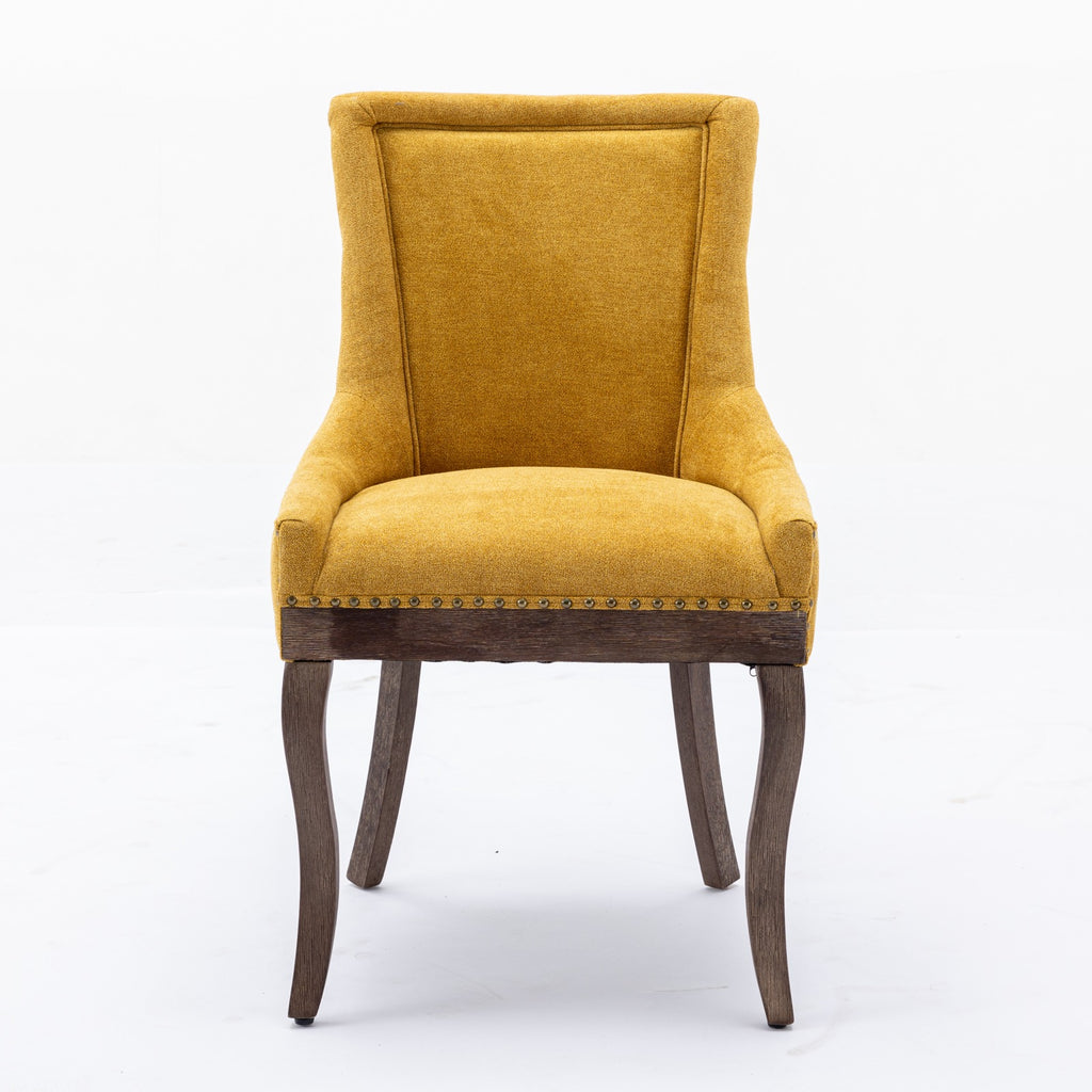 A&A Furniture Ultra Side Dining Chair Set of 2